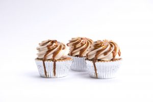 Salted Caramel Cheesecake Cupcakes