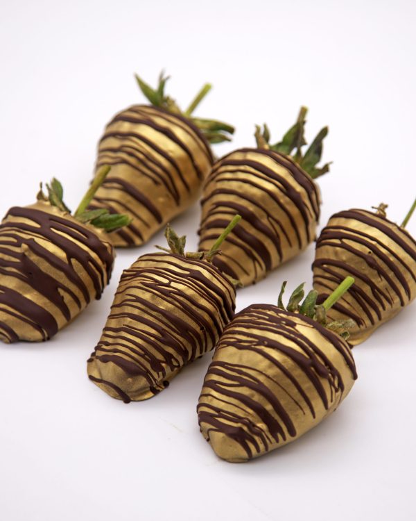 24K Gold Gourmet Strawberry