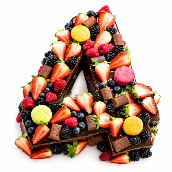Berry Supreme Number Cake