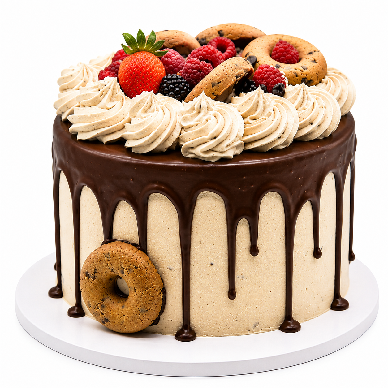 Chocolate Chip Cookie Dough Cake