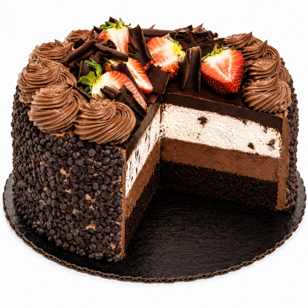 Chocolate Tuxedo Cream Cheesecake