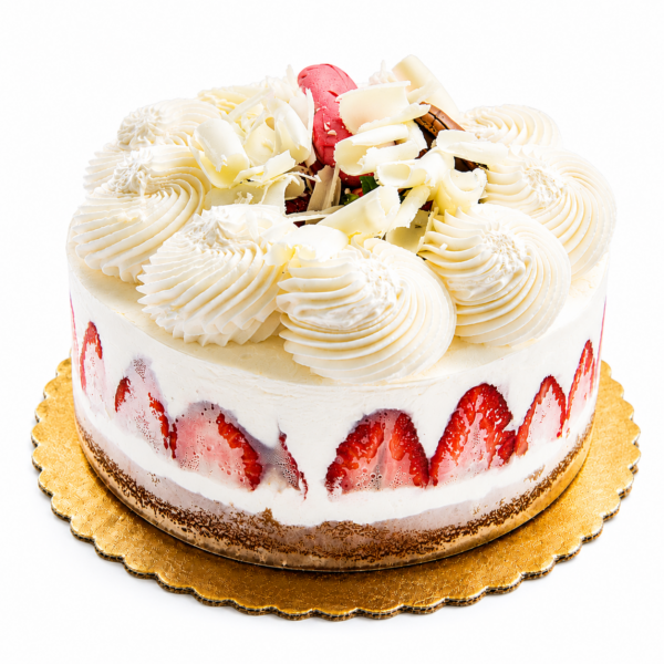 Fresh Strawberry Cream Cake