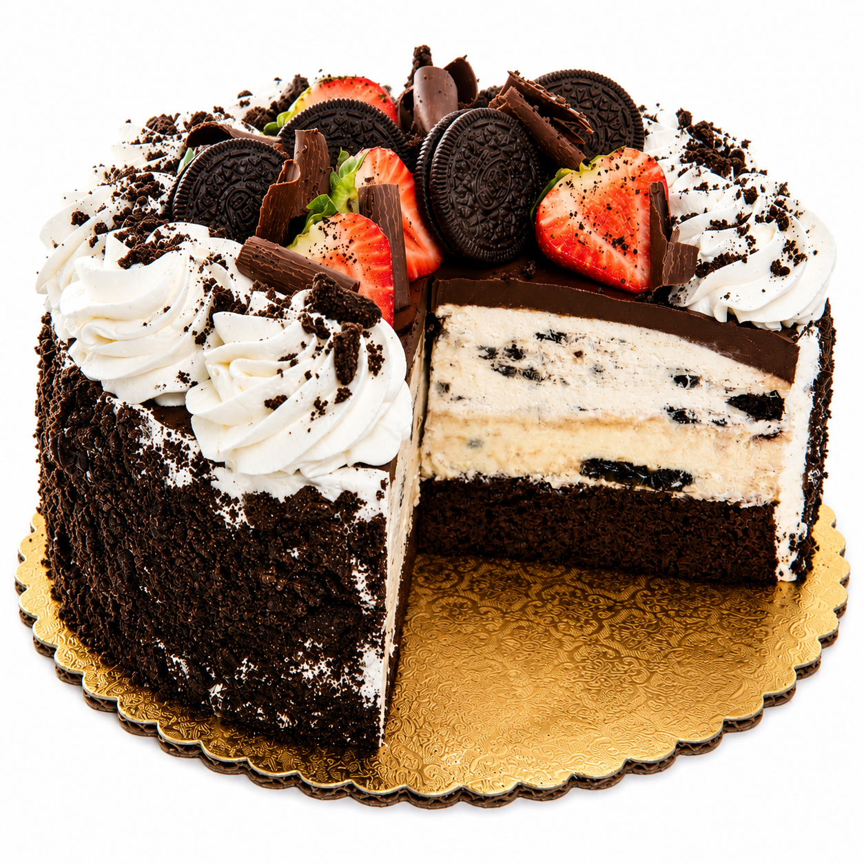Oreo Tuxedo Cream Cheesecake