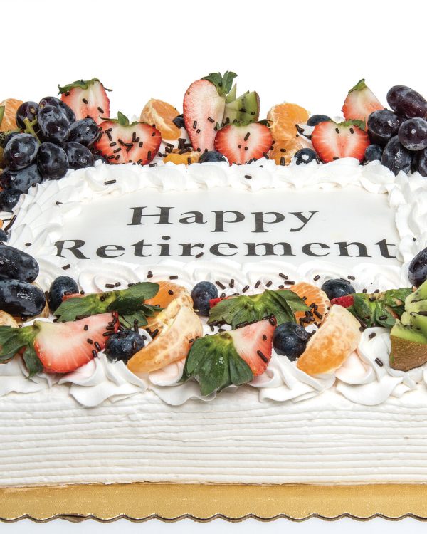 Chocolate Rum Cake with Fresh Fruits