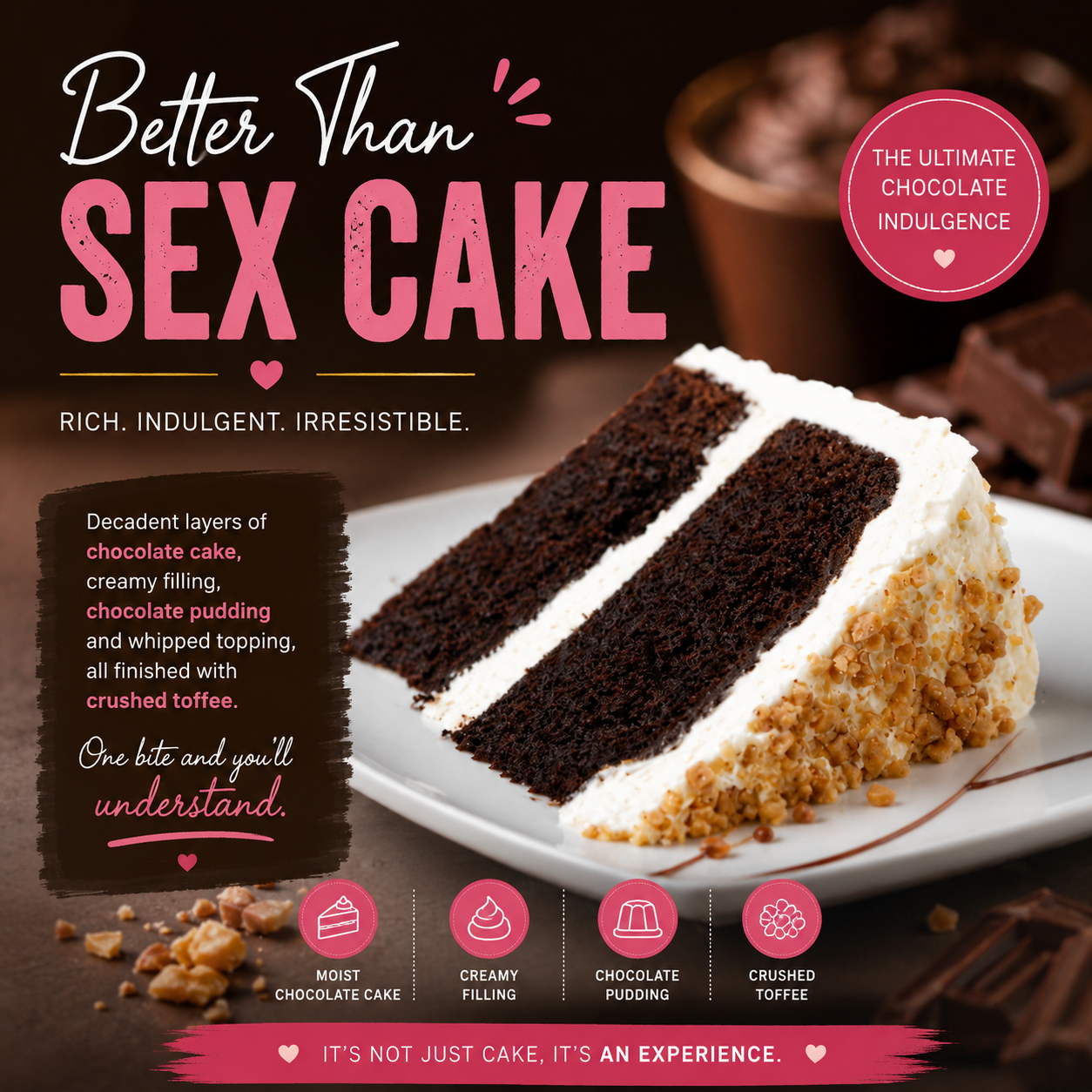 Better Than Sex Cake Slice
