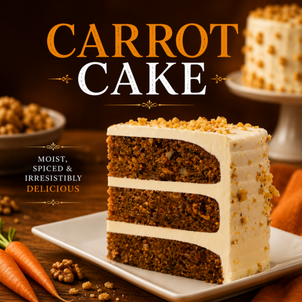 Carrot Cake Slice