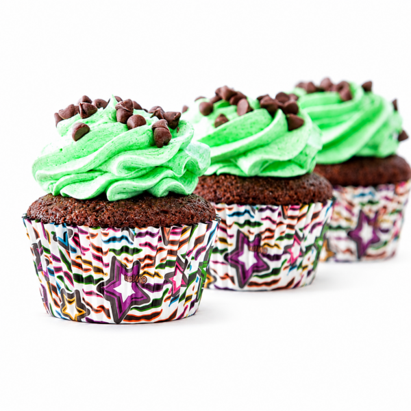 Chocolate Chip Mint Cupcakes