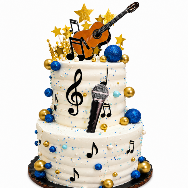 Music & Melody Celebration Cake