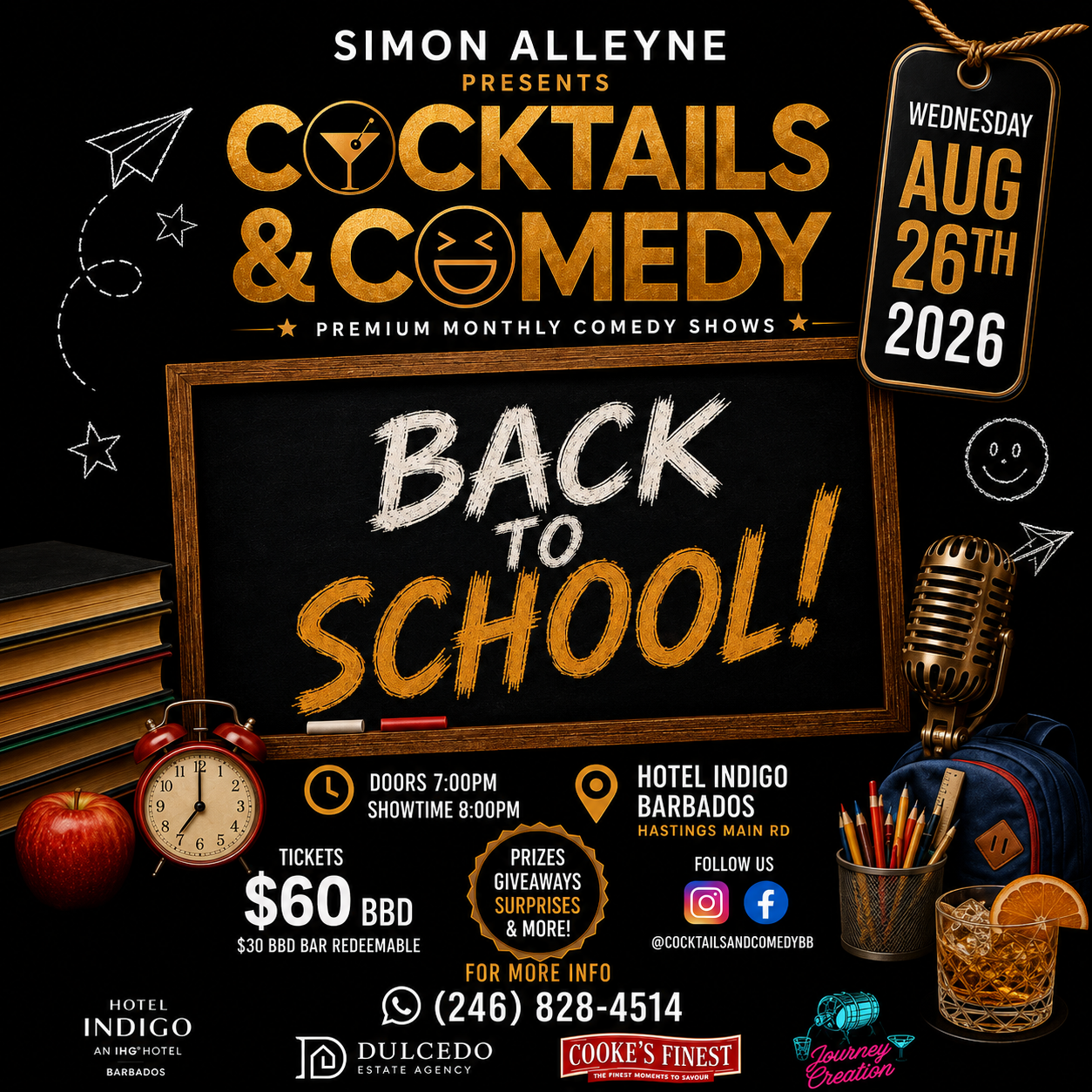 Cocktails & Comedy